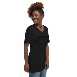 Open image in slideshow, Signature Unisex Short Sleeve V-Neck T-Shirt
